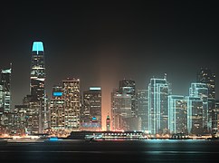 View of the Ferry Building from Treasure Island, San Francisco dllu.jpg