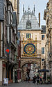 Gros-Horloge, Rouen, West View 140215 2.jpg